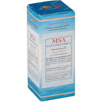 Castanea Vesca MSA Macérat 50 ml gouttes