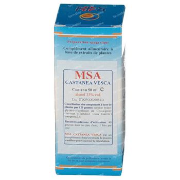 Castanea Vesca MSA Macérat 50 ml gouttes