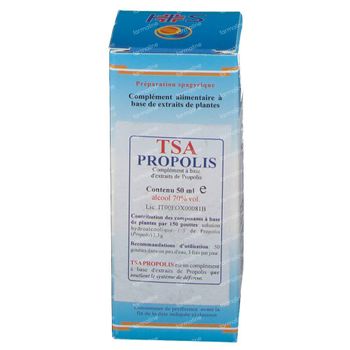 Propolis TSA Teinture 50 ml gouttes