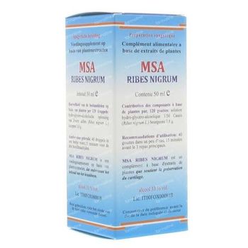 Ribes Nigrum MSA Macérat 50 ml gouttes