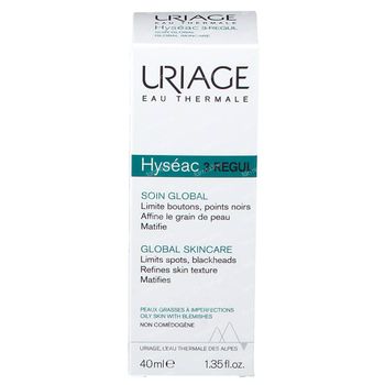 Uriage Hyséac 3-Regul Globale Verzorging 40 ml