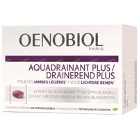 Oenobiol Aquadrainant Plus - Cuisses et Jambes Minces, Minceur & Perte de Poids 45  comprimés