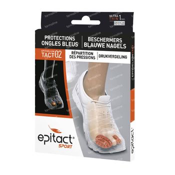 Epitact® Sport Protections Ongles Bleus Extra Large 1 st