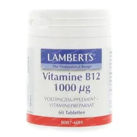 Wierook Laan Bezit Vitamine B12 1000 mcg 60 tabletten hier online bestellen | FARMALINE.be