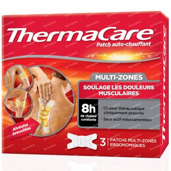 ThermaCare Patch Auto-Chauffant Multizones - Douleur Musculaire 3 pièces