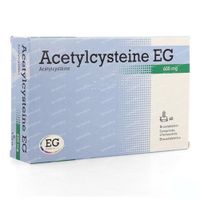 Acetylcysteïne EG 600mg 60 bruistabletten