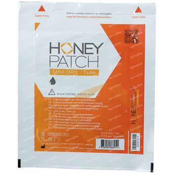 Honeypatch Mini Dry Miel de Séchage 5x5cm 1 st