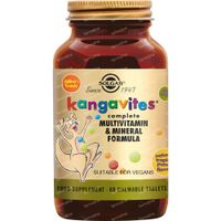 Solgar Kangavites Tropical Punch 60 kauwtabletten