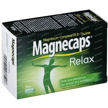 Magnecaps Relax Magnésium 170mg & Vit B & Taurine 56 comprimés
