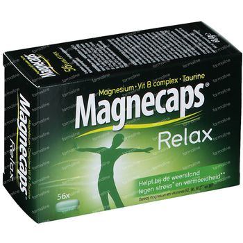 Magnecaps Relax Magnésium 170mg & Vit B & Taurine 56 comprimés
