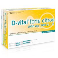 D-Vital Forte Citroen 1000/880 Calcium 90 zakjes