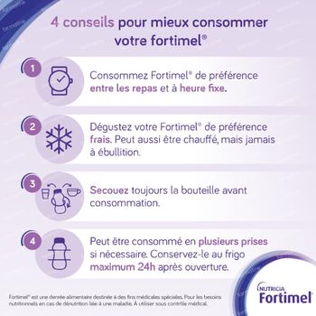 Fortimel Compact Protein Fruits des Bois 4x125 ml