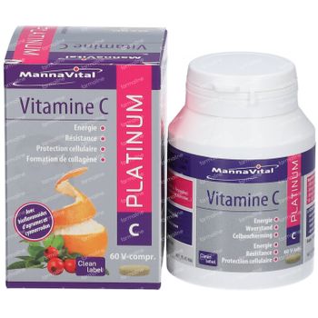 Mannavital Vitamine C Platinum 60 tabletten