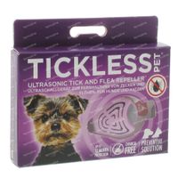 Tickless Ultrasone Verjager Teek/Vlo Roze 1 accessoires