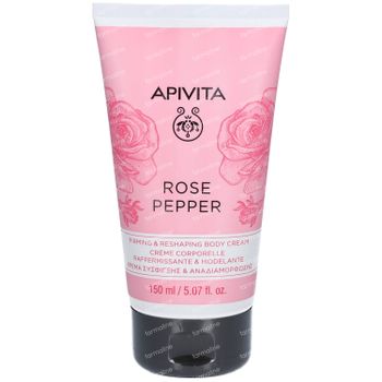 Apivita Rose Pepper Crème Corporelle Raffermissante & Modelante 150 ml