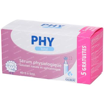 Phy Serum Physio Bébé + 5 Pièces Gratuit 65 ml