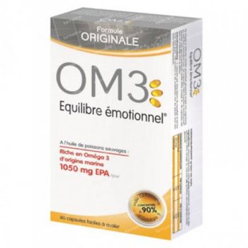 OM3 Equilibre Émotionnel Formule Originale 60 capsules