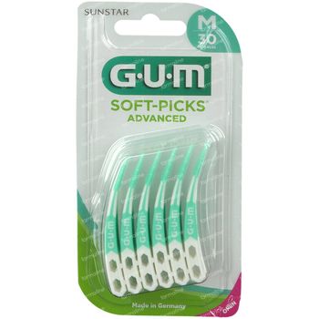 GUM Soft-Picks Advanced Regular 30 pièces