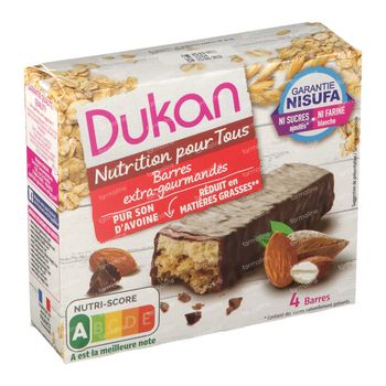 Dukan Barre Extra Gourmande 4 pièces