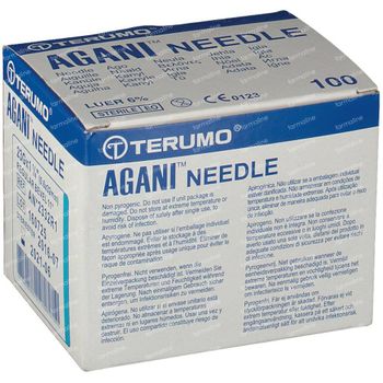 Terumo Agani Aiguille Jetable 23gx1 1/4 0,60x30 100 st