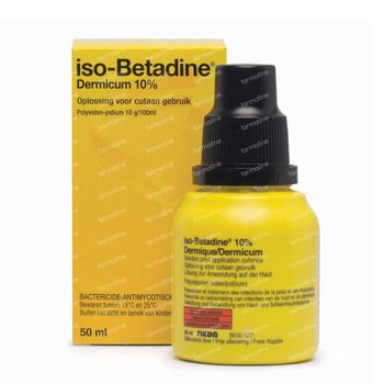iso-Betadine Dermicum 50 ml oplossing