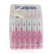 Interprox Premium Brosse Interdentale Nano 0,6 mm Rose 6 st