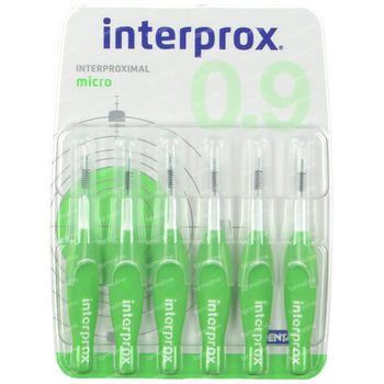 Interprox Premium Micro 0.9 Groen 2.4mm 6 stuks
