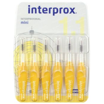 Interprox Premium Brosse Interdentaire Mini Jaune 3mm 6 st