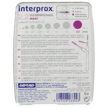 Interprox Premium Brosse Interdentale Maxi Violet 6mm 6 st