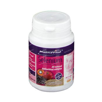 Mannavital Sélénium + Vitamine ACE 60 capsules