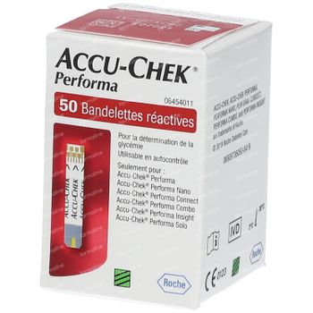 Accu-Chek Performa Teststrips 50 stuks