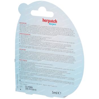 Herpatch Serum Koortsblaasjes + Prevent Stick 5 ml + 4,8 g