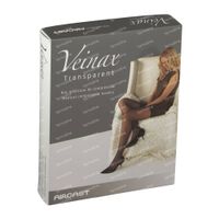 Veinax Bas Genou Transparent Noir Classe 2 Taille 4 1 st