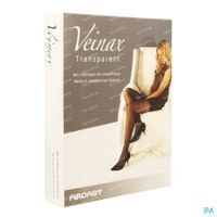 Veinax Bas Genou Transparent Beige Clair Classe 2 Taille 3 1 st
