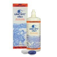 Unicare Vita+ Flüssigkeit Weiche Kontaktlinsen 360 ml
