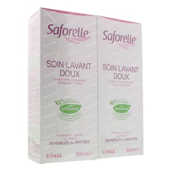 Saforelle Duo Soin Lavant Doux Promo 1100 ml articles promotionnels