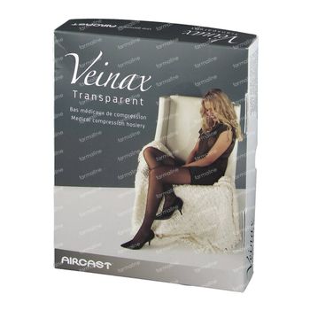 Veinax Hold Ups Cuisse Transparent Noir Classe 2 Taille 4 1 st