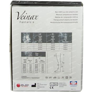 Veinax Panty Diamond Grand Noir Classe 2 Taille 3 1 st