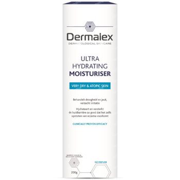 Dermalex Ultra Hydrating Moisturiser - Droge Huid 200 g