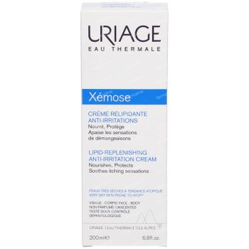 Uriage Xémose Crème Relipidante Anti-Irritations 200 ml