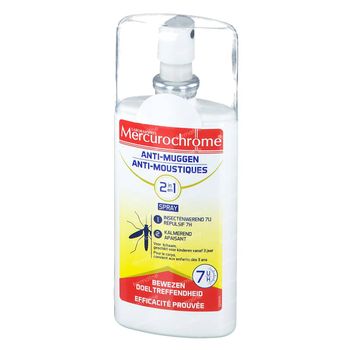 Mercurochrome Spray Anti-moustiques 2-en-1 100 ml