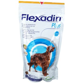 Flexadin Plus Hond >10kg 90 kauwtabletten