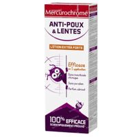 Mercurochrome Lotion Extra Forte Anti-Poux & Lentes 100 ml