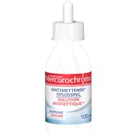 Mercurochrome Solution Antiseptique Incolore 100 ml