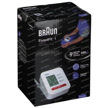 Braun Exactfit BUA5000EU Moniteur De Pression Artérielle Arrière-Bras 1 st