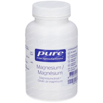Pure Encapsulations Citrate De Magnésium  90 capsules