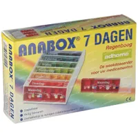Prestigieus Ploeg Ontvanger Anabox Pillendoos 7 Dagen Rainbow Nederlands AD155880 1 st hier online  bestellen | FARMALINE.be