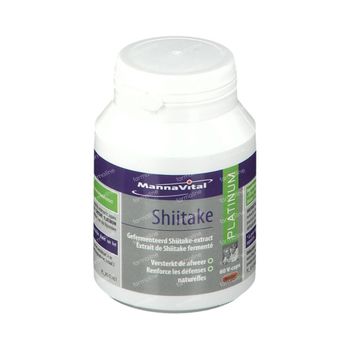 Mannavital Shiitake Platinum 60 capsules