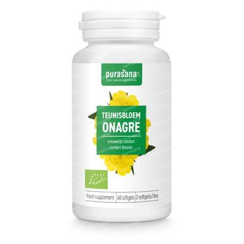 Purasana Teunisbloem Bio 60 capsules