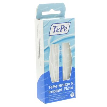 TePe Bridge & Implant Floss 30 pièces